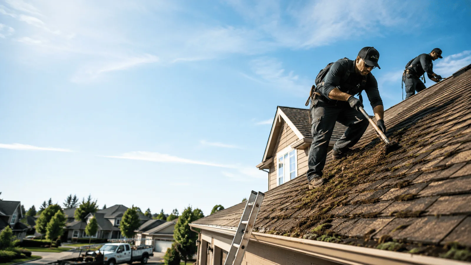 Roof Moss Removal in Alborn, MN near me